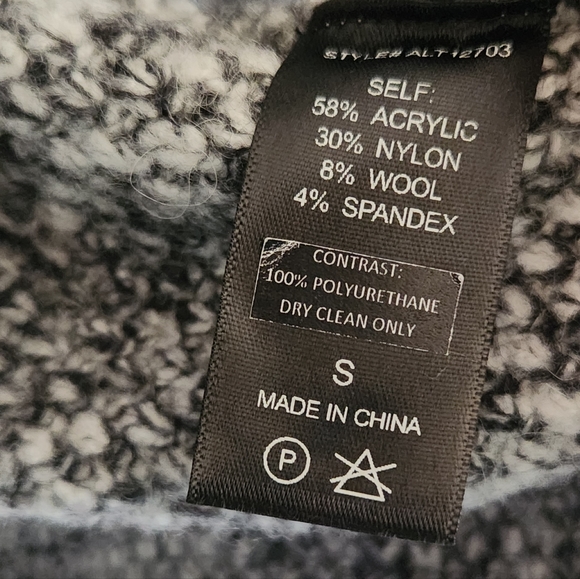 Astr Long Sleeve Open Front Cardigan - Picture 6 of 6